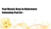 Pool Mosaic Drop-In Underwater Swimming Pool Art -