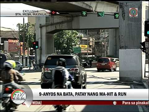 Batang window washer, patay sa hit and run