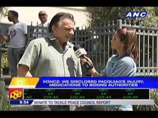 Pacquiao camp denies keeping injury secret