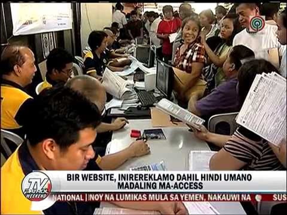 BIR: Wala ng atrasan sa e-filing scheme