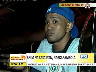 6 na sasakyan nagkarambola sa Antipolo