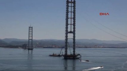 Körfez Köprüsü'ndeki Kopan Halat ve Kedi Yolunu Japon Ekipler Söktü