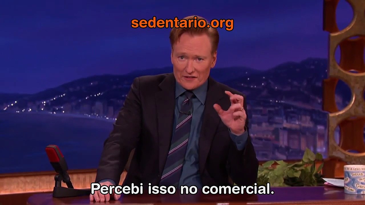 Andy Richter e seu relógio Apple