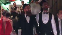 Raul Meireles ve eşinden halay şov