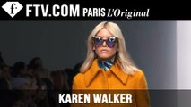 Karen Walker Fall/Winter 2015 Show | New York Fashion Week NYFW | FashionTV