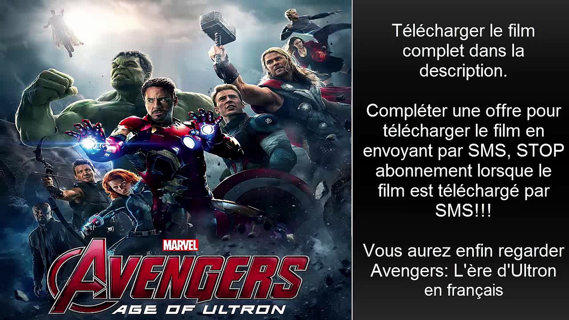 Avengers L Ere D Ultron Telecharger Film Complet Video Dailymotion