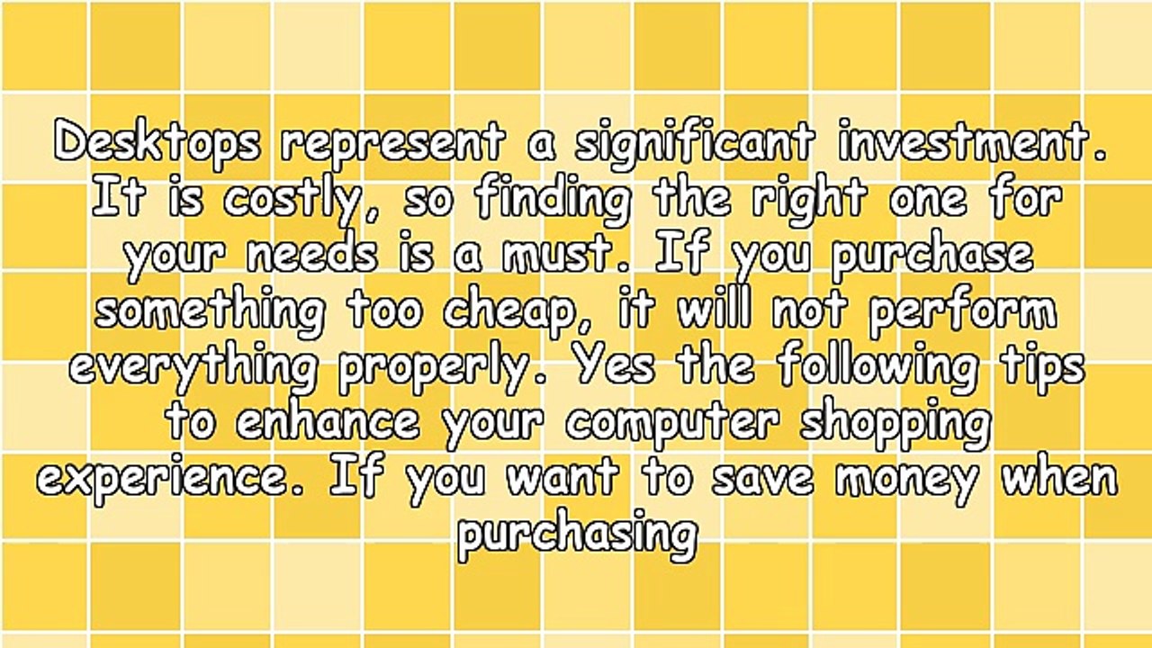 Everything You Have Always Wanted To Know About Desktop Computers