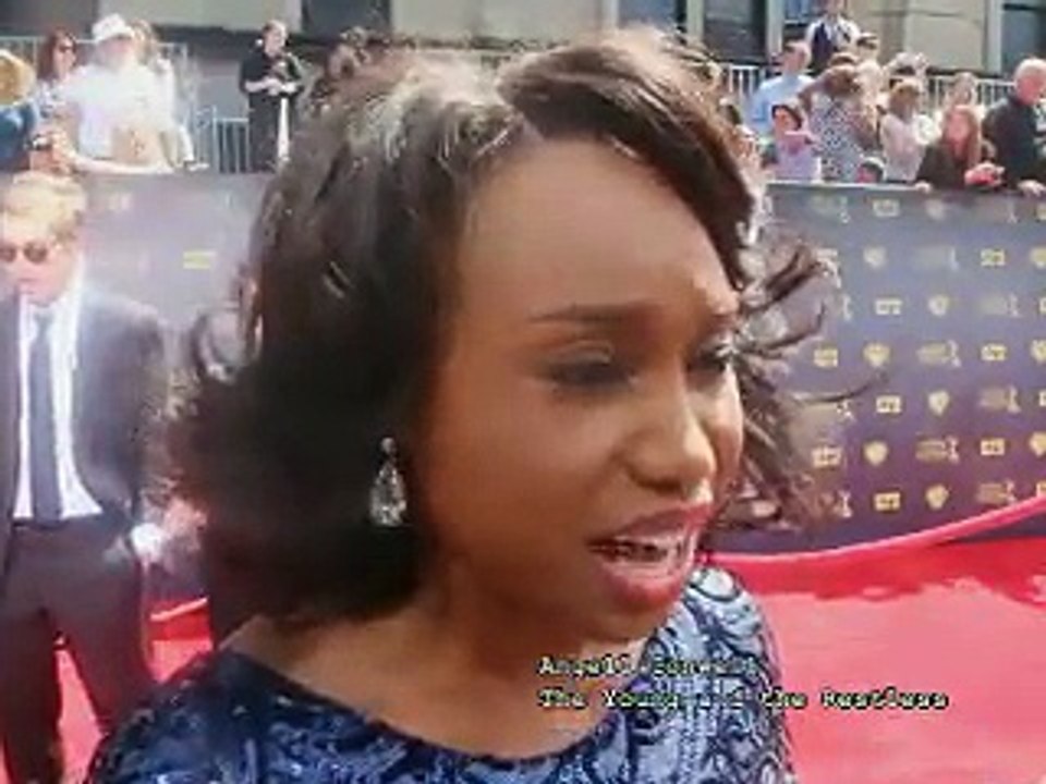 LAM TV 7.93 Daytime TV Examiner -- Angell Conwell of The Young and the Restless at 2015 Daytime Emmy Awards