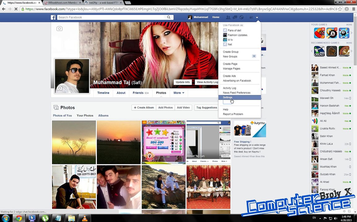 How to hack a facebook