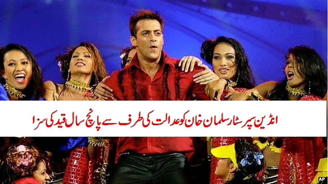 Salman Khan Bollywood star jailed for five years in hit-and-run case