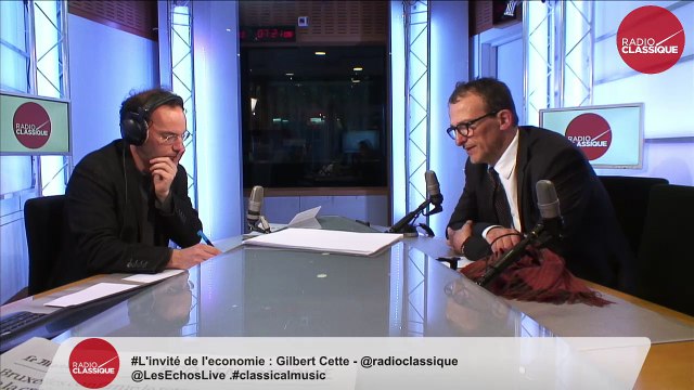 Gilbert Cette, invité de l'économie de Nicolas Pierron (06.05.15)