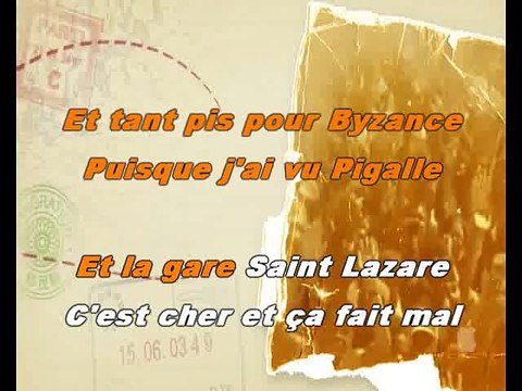 KARAOKE JACQUES BREL - Vesoul