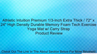 Athletic Intuition Premium 1/3-Inch Extra Thick / 72
