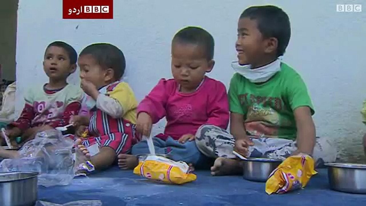 نیپال میں زلزلے نے یتیموں کا واحد گھر بھی چھین لیا BBC Urdu News Sairbeen 5th May 2015  بی بی سی اردو سیربین