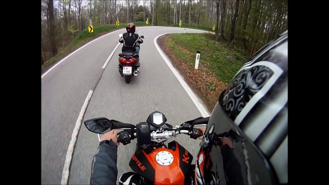 Dopplerhütte #KTM Duke 125,Suzuki Burgman 200,KingReptile,GoPro#