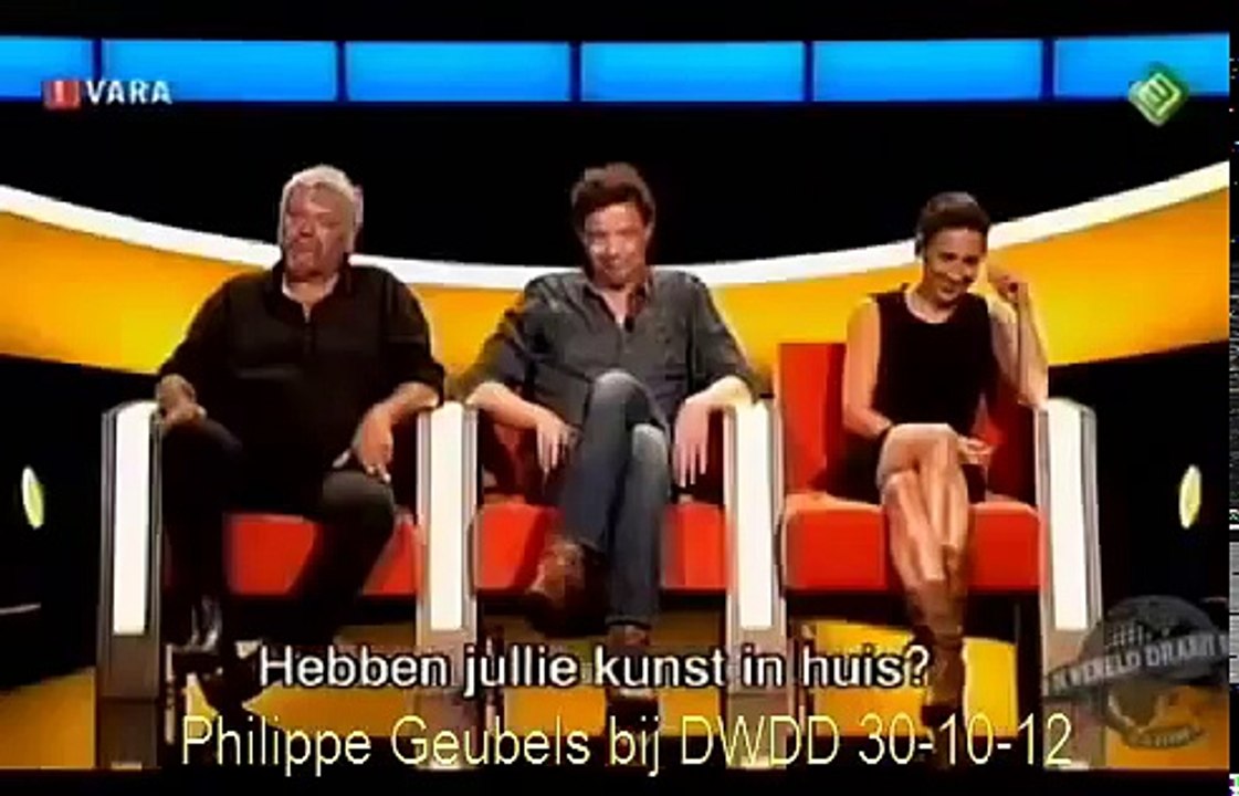 Philippe Geubels bij DWDD