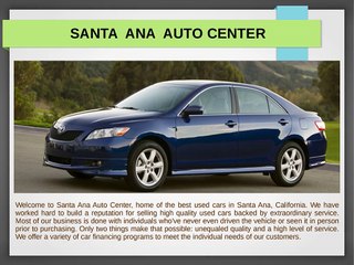 Used Cars For Sale in Orange County