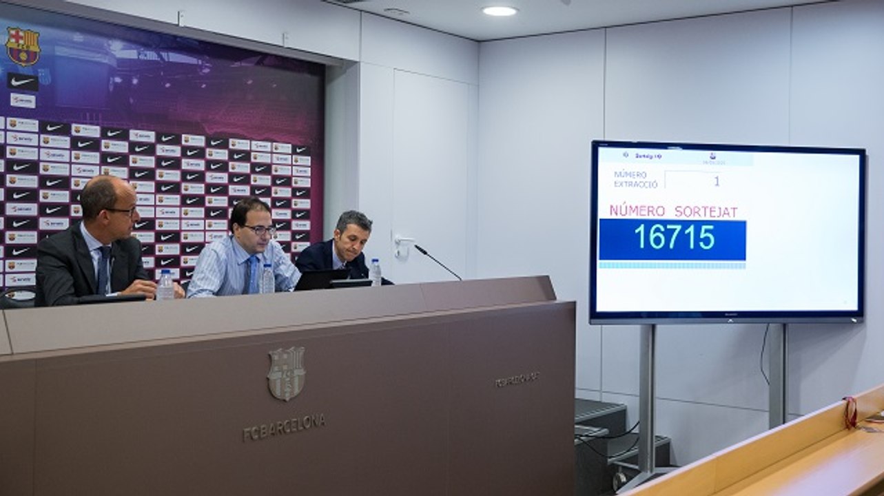 Sorteo entradas final de Copa