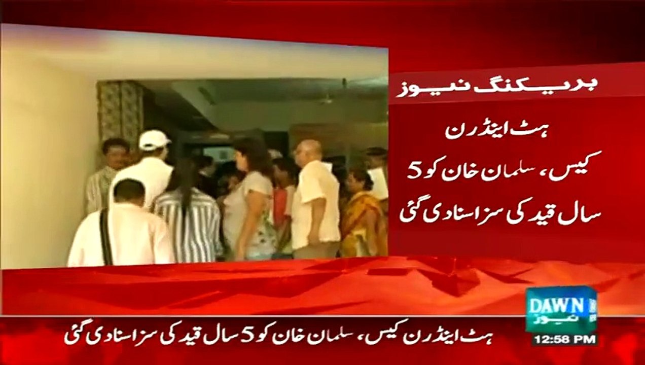 Salman Khan sentenced to five years in prison in hit and run case