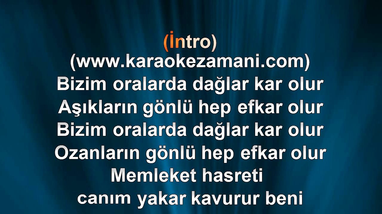 Fatih Kısaparmak - Sılaya Doğru - 2001 - TÜRKÇE KARAOKE