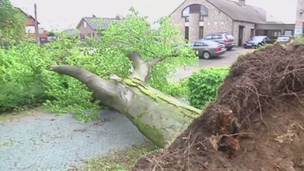 La Belgique brièvement frappée par une tempête