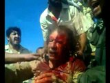 لقطات أوضح لاعتقال القذافي قبل مقتله
