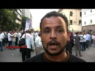 عمال «النقل العام» يقطعون «القصر العيني»