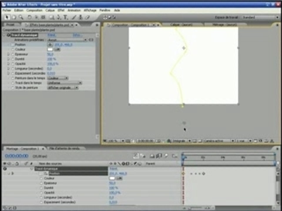 Tutorial pousse dynamique