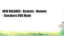 NEW BALANCE - Baskets - Homme - Sneakers 996 Made