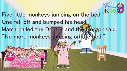 five monkey  RHYMES  KIDZ