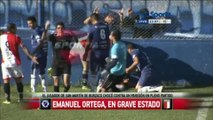 Argentine : Un joueur se blesse gravement en heurtant un mur
