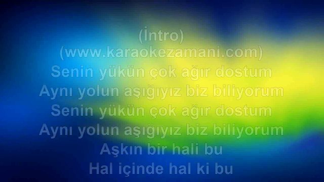 Ferhat Göçer - Getir Bana Dertlerini - (2011) - TÜRKÇE KARAOKE