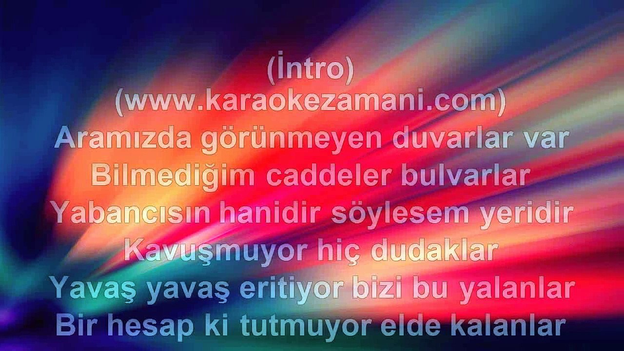 Ferhat Göçer - Git - 2014 - TÜRKÇE KARAOKE