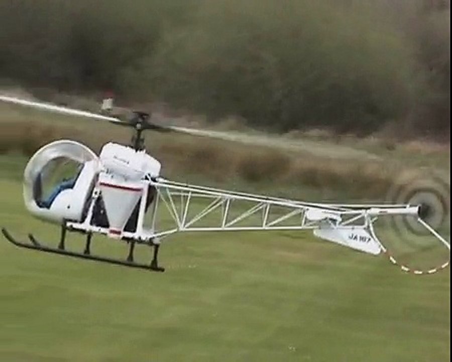 Hirobo Bell 47g II GS petrol RC helicopter video Dailymotion