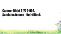 Camper Right 21735-008, Sandales femme - Noir (Black