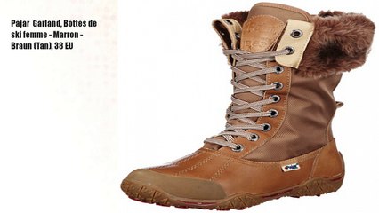 Pajar  Garland, Bottes de ski femme - Marron - Braun