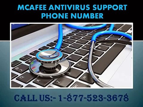 @[1-877-523-3678] If McAfee antivirus not working?