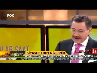 Canlı yayında İsmail Küçükkaya'dan Melih Gökçek'i şaşırtan soru