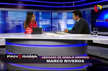 Gerald Oropeza envía cartas a Fiscalía de la Nación y Congreso de la República