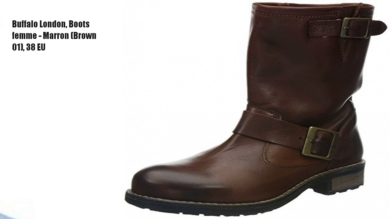 Buffalo London Boots Femme Marron Brown 01 38 Video Dailymotion