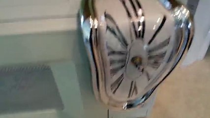 Best  Clock - Sits on Shelf to Create Illusion of a Timepiece Melting Down