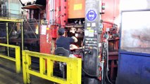 Visite de l'usine PSA de Mulhouse : la forge