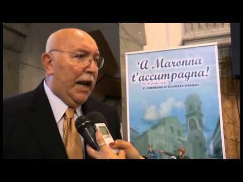 Napoli - Sicurezza stradale, Sepe: Non correre, 'a Maronna t'accumpagne -2- (05.05.15)