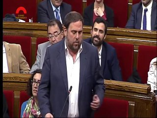 Junqueras respon Camacho amb contundència