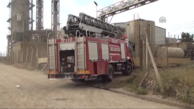 Termik Santralde Yangın Paniği