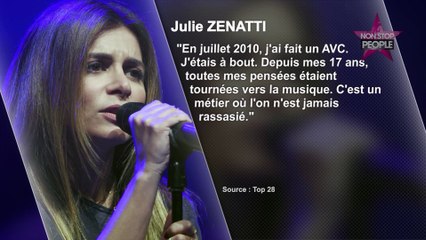 Julie Zenatti a été victime d’un AVC !