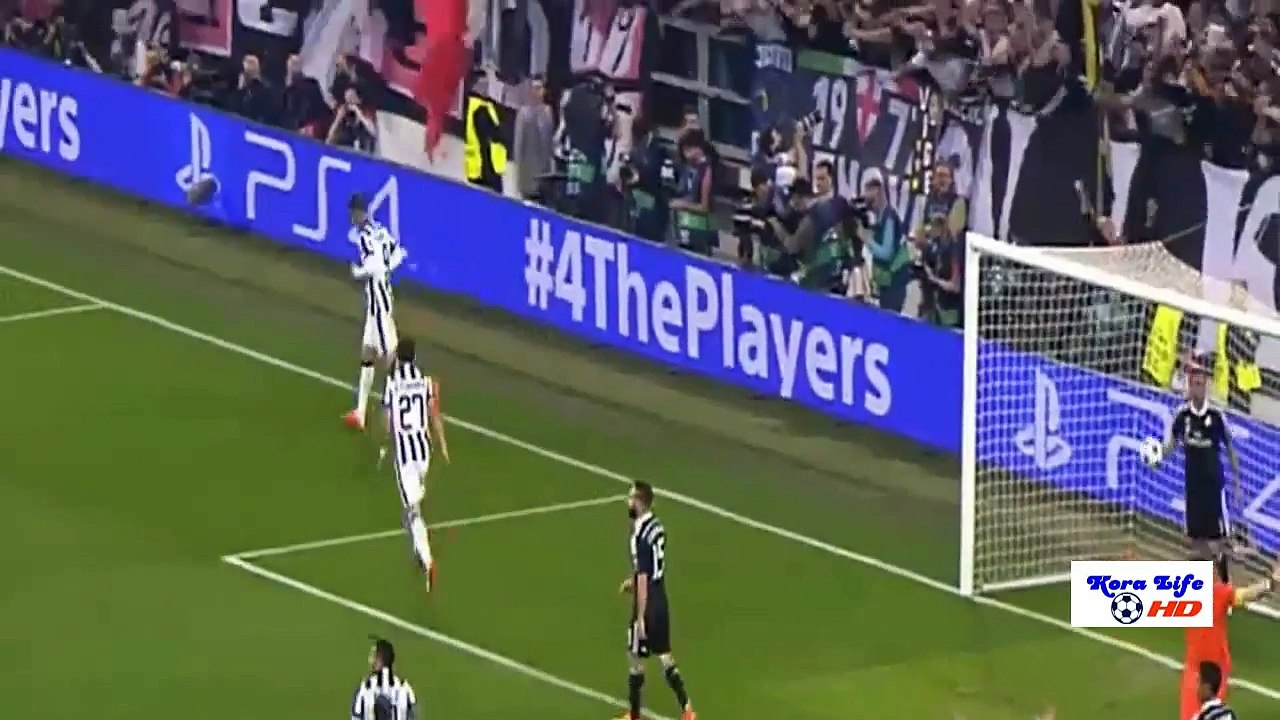 Álvaro Morata Goal vs Real Madrid (Juventus vs Real Madrid 2-1)  2015