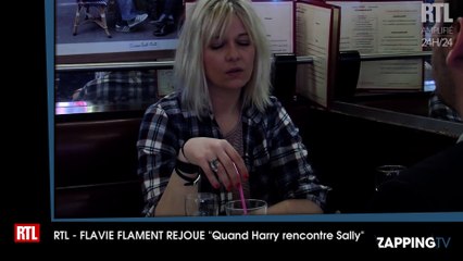 Flavie Flament simule un orgasme pour RTL !