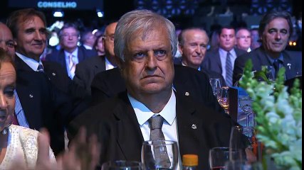 Santos F.C. Recebendo a Taça - Campeão 2015