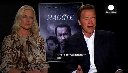 Action hero Arnold Schwarzenegger goes soft in zombie movie